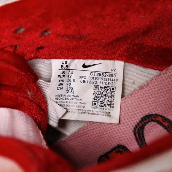 Nike SB Dunk Low Strangelove Pink Red Sneakers Mens 8.5 Womens 10 CT2552-800 - Picture 7 of 16